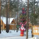 Новогодний банкет и новогодние каникулы на базах отдыха Ирк.области