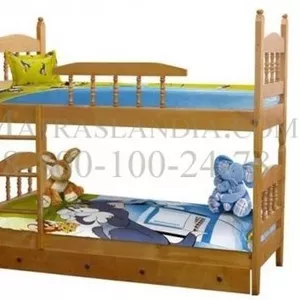 Кровать детская Шрек 3 двухярусная