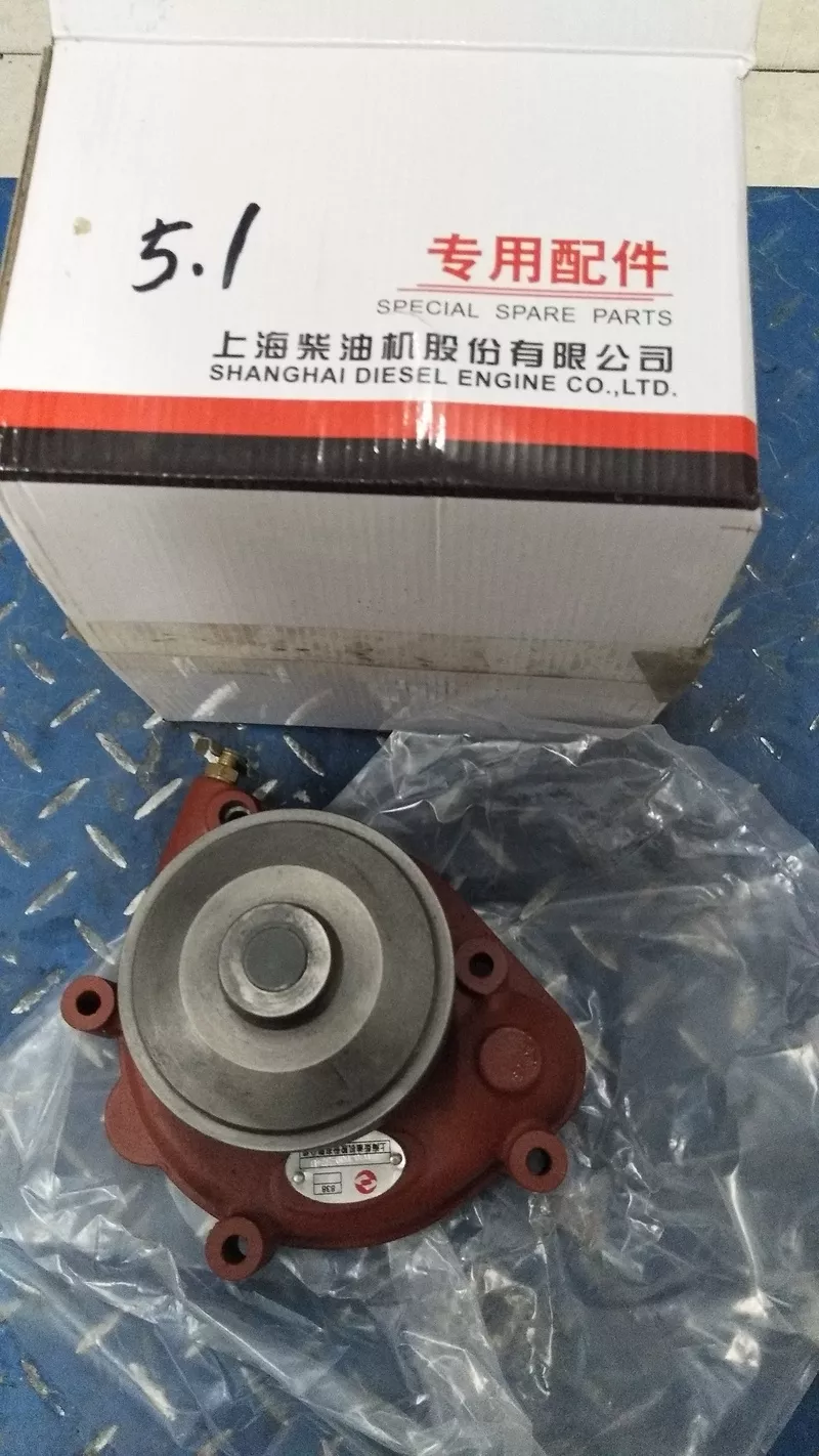 Помпа Двигатель Shanghai SC9D220G2B1 